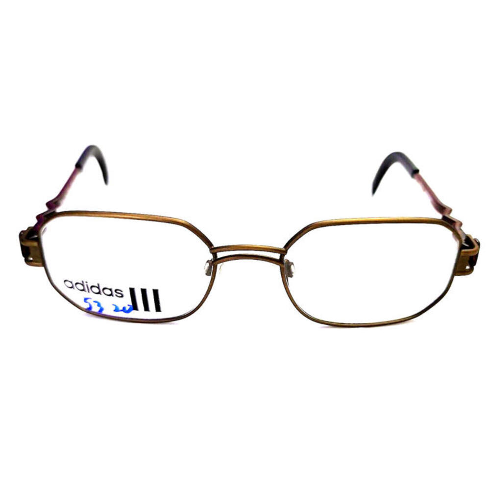 Adidas A707 40 6056 Vintage Masters Brown Black Eyeglasses 53-20 140 Austria New